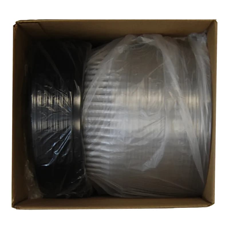Serving Tray Base & Lid Combo With Dome Lid Large (LG) 12X4.56 IN PET Black Clear Round 25/Case