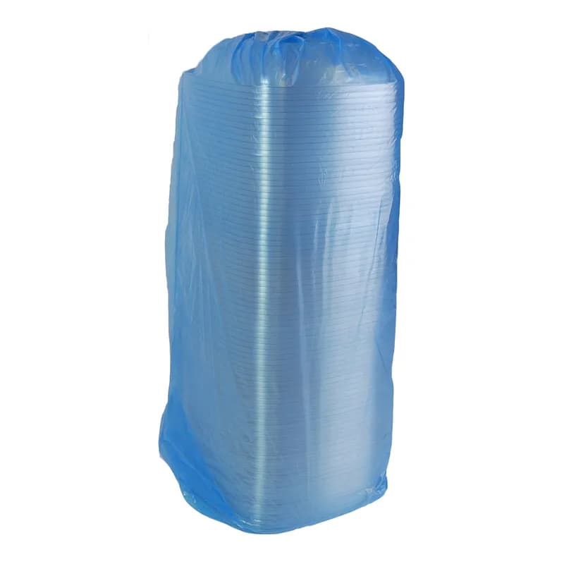 Bowl Medium (MED) 24 OZ 7.5X7.5X1.63 IN PET Clear Square 300/Case