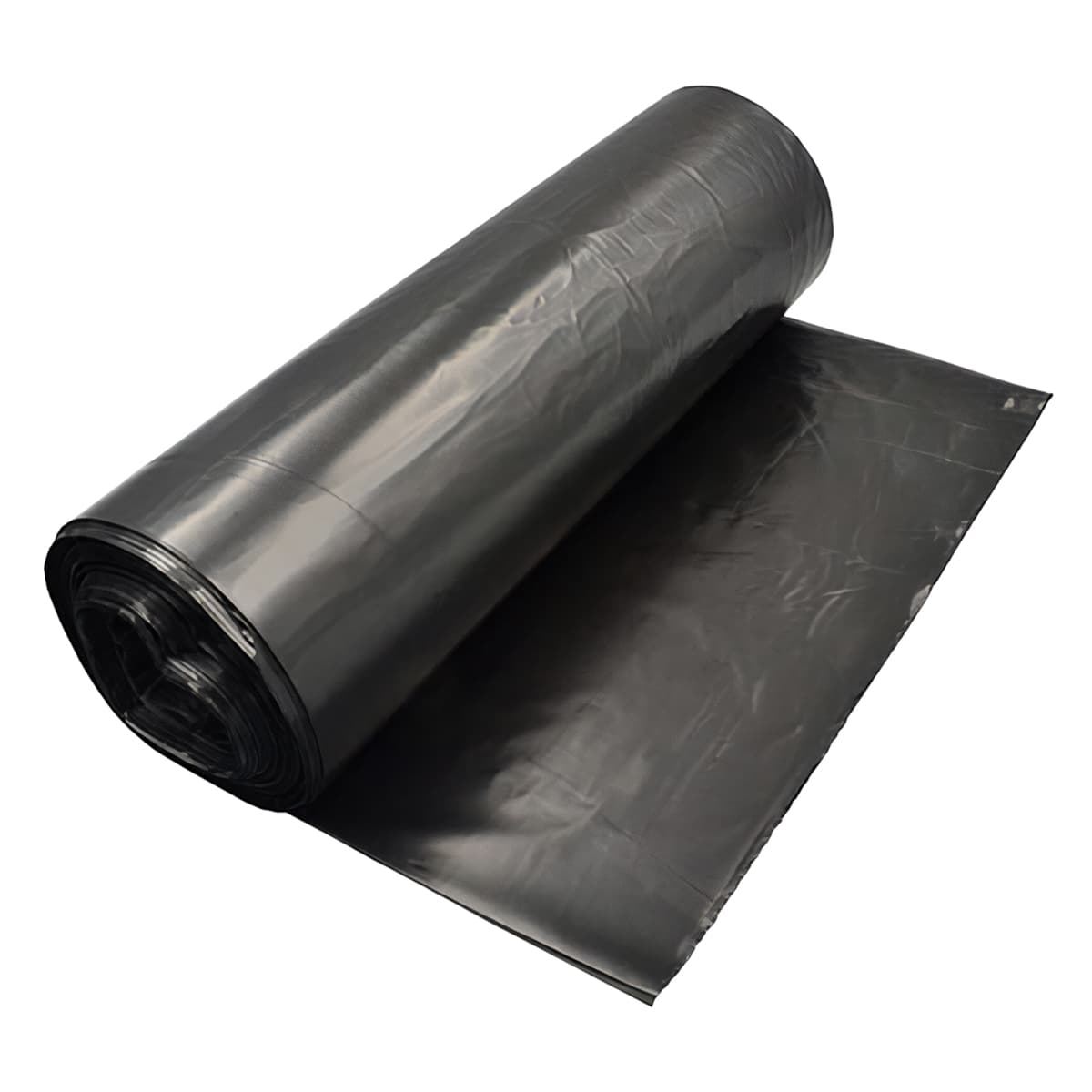 Can Liner 33X30X69 IN 95 GAL Black Plastic 3MIL Super Heavy Roll 50/Roll