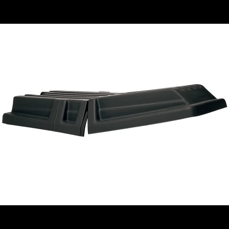 Utility Tilt Truck Lid 35.5X16X36 IN 1 Cubic Yard Black Resin With Hinged Lid FDA Approved Rotomolded 1/Each