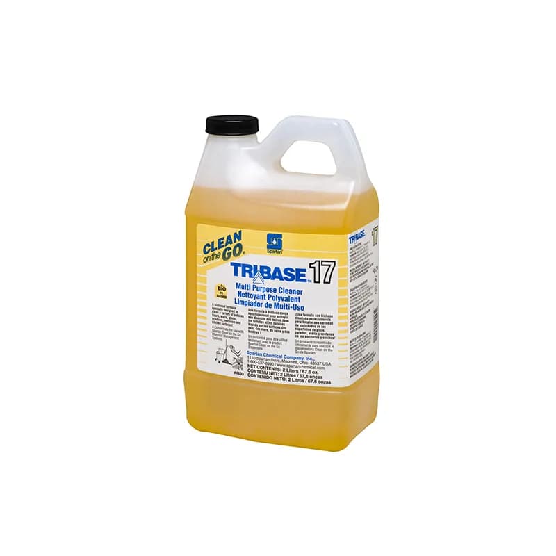 TriBase® Clean on the Go® Multi Purpose Cleaner 17 Citrus Scent All Purpose Cleaner 2 L Multi Surf Alkaline Liq 4/Case