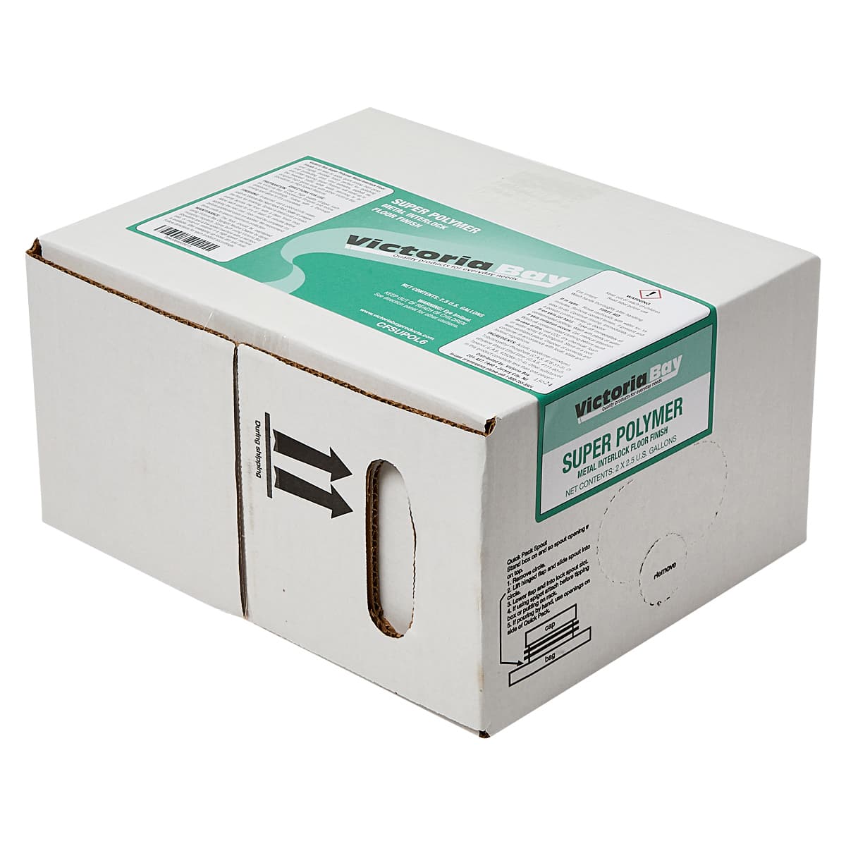 Victoria Bay Super Polymer Floor Finish 2.5 GAL 1/Case