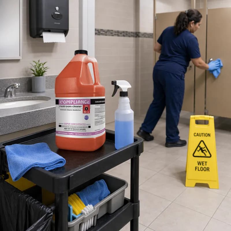 Restroom Cleaner Deodorizer 1 GAL 4/Case