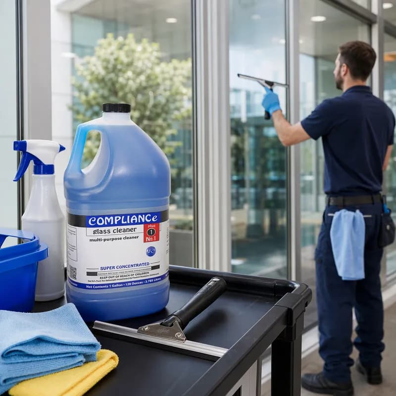 Window & Glass Cleaner 1 GAL Multi Surface 4/Case