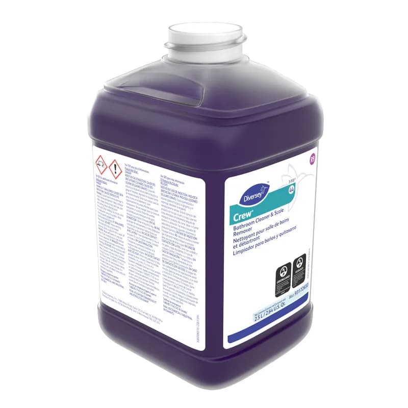 Crew® Restroom Cleaner Delimer & Descaler 2.5 L Multi Surface Mild Acid Liquid Concentrate For J-Fill® 2/Case