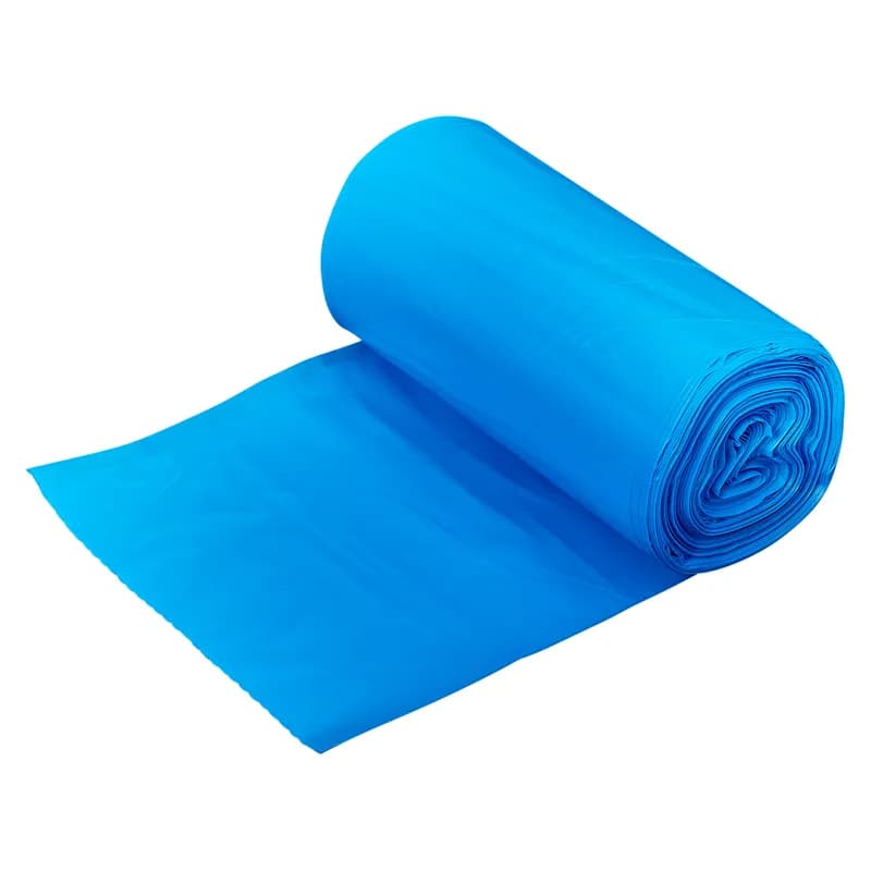 Victoria Bay Can Liner 24X31 IN Blue Plastic 22MIC 250/Case