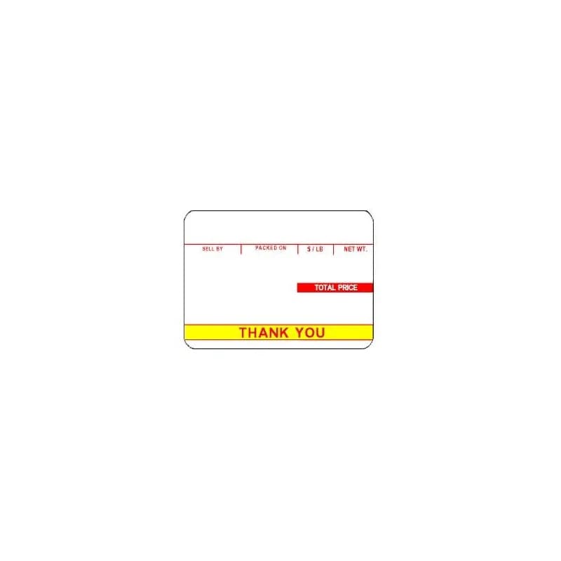 ISHIDA 1819 Alpha Cosmic UPC Scale Label 2.36X1.85 IN UPC 9600/Case