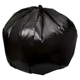 Victoria Bay Can Liner 40X48 IN Black Plastic 22MIC Roll 25 Count/Pack 6 Packs/Case 150 Count/Case