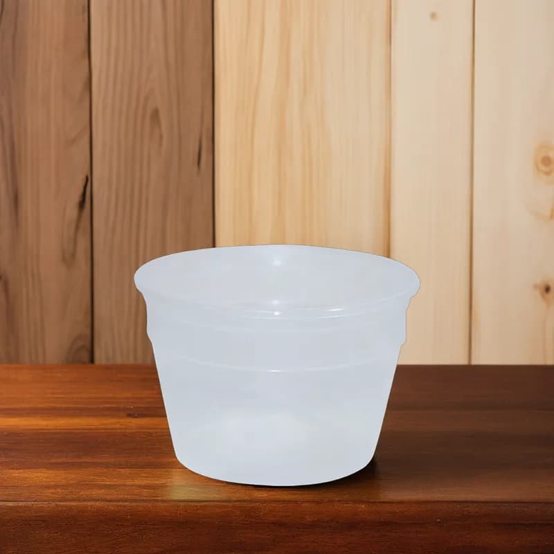 Classic Line Deli Container Base 16 OZ PP Clear Round 500/Case