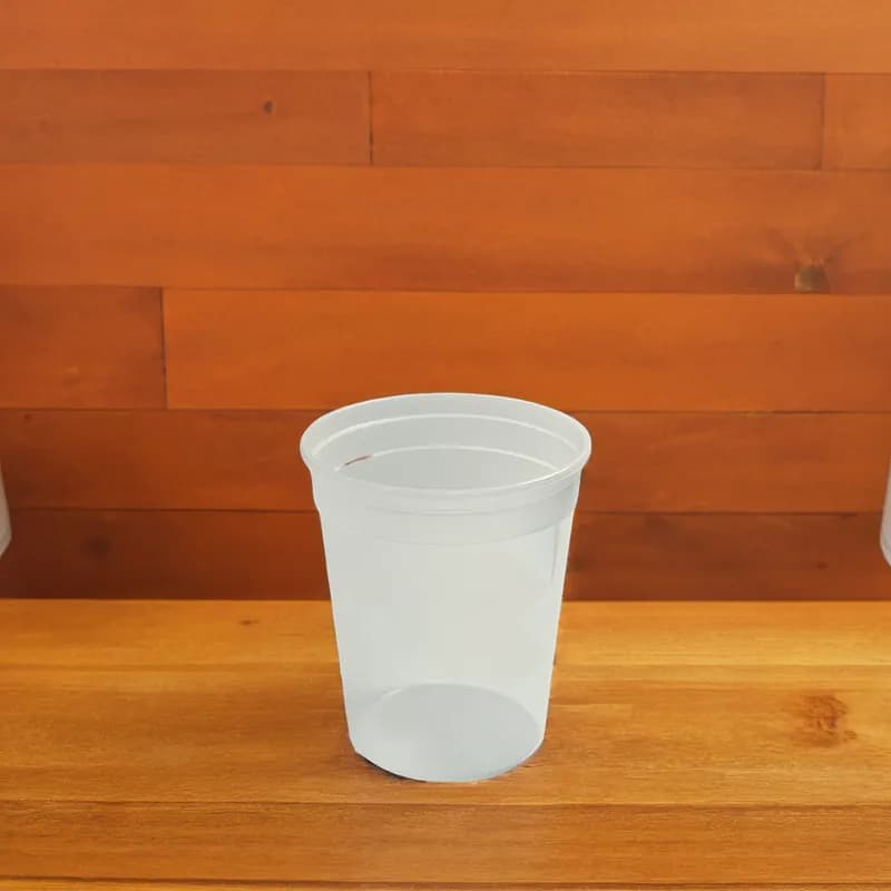 Value Line Deli Container Base 32 OZ PP Clear Round 500/Case