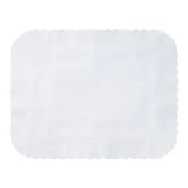 Tray Cover 14X19.125 IN White Paper Scalloped 1000/Case