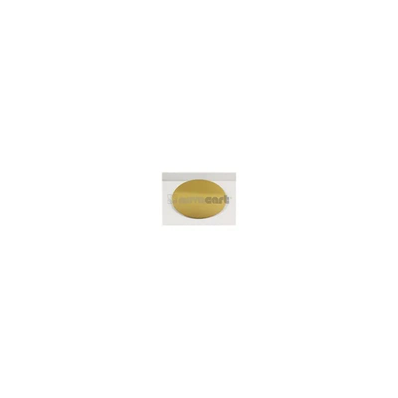 Cake Board 8 IN Paperboard Gold Round Identification 100/Case