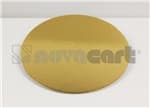 Cake Board 8 IN Paperboard Gold Round Identification 100/Case