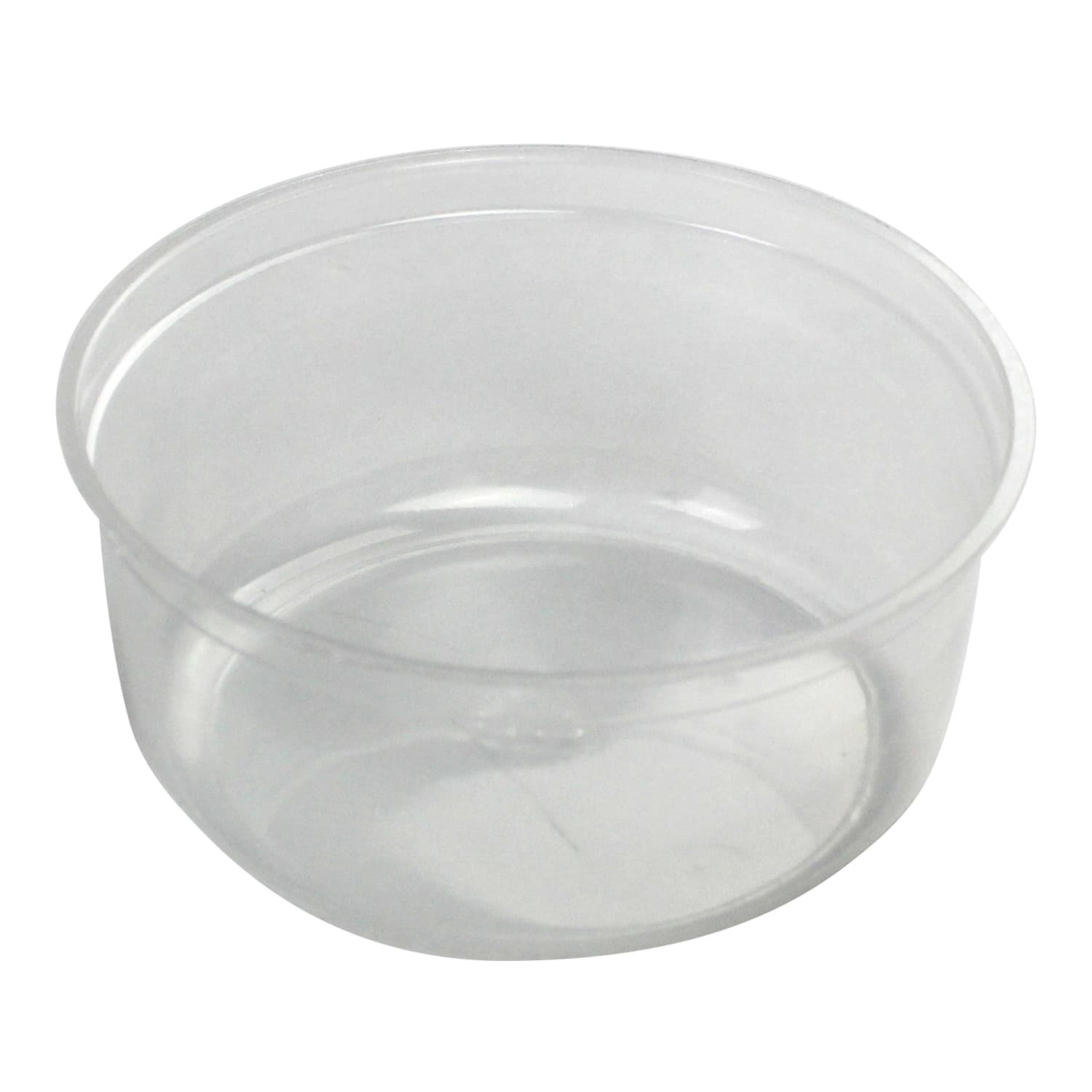 Parfait Take-Out Container Insert 4 OZ 3.5X1.6 IN PET Clear Round 1000/Case