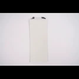 Bag 5.25X3.25X12 IN 1 QT Foil-Lined Paper White Gusset 1000/Case