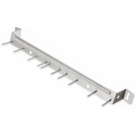 Sparta® Spectrum® Brush Rack 17 IN Aluminum Silver 1/Each