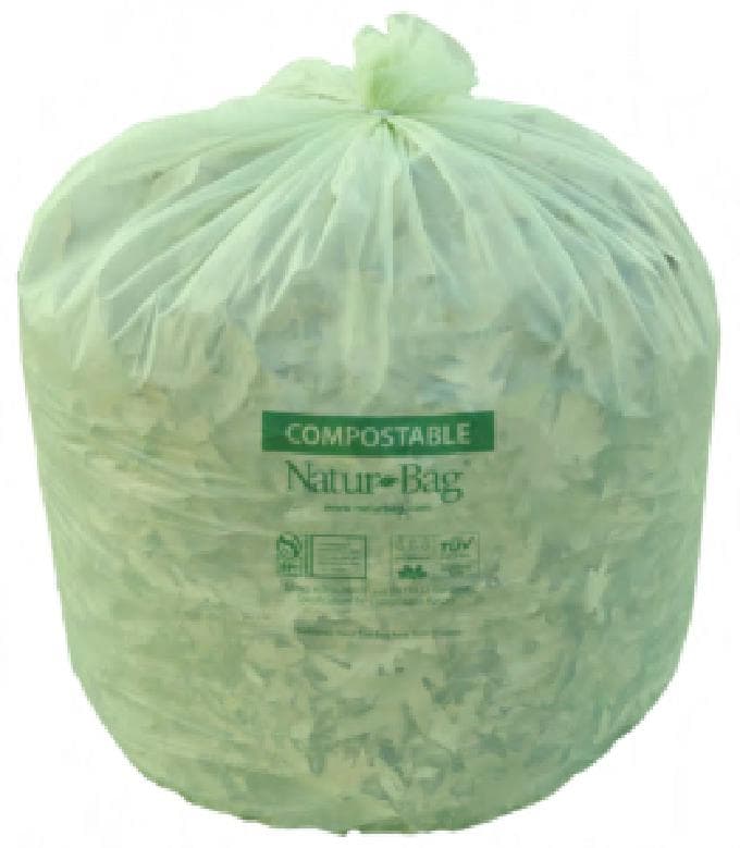 Natur-Bag Liner 47X60 IN 64 GAL Plastic 0.9MIL Slim 10 Count/Roll 6 Rolls/Case 60 Count/Case