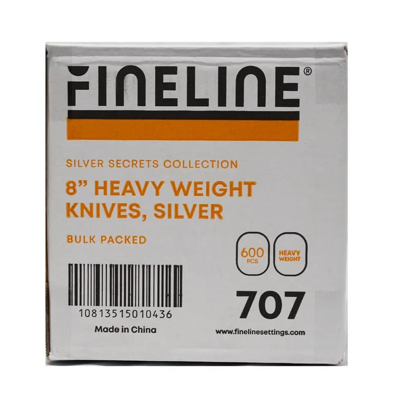 Knife 6 IN Plastic Silver 600/Case