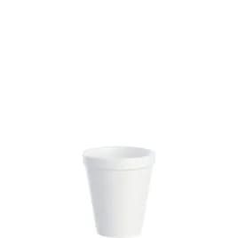 Dart® J Cup® Cup Insulated 8 OZ EPS White 25 Count/Pack 40 Packs/Case 1000 Count/Case
