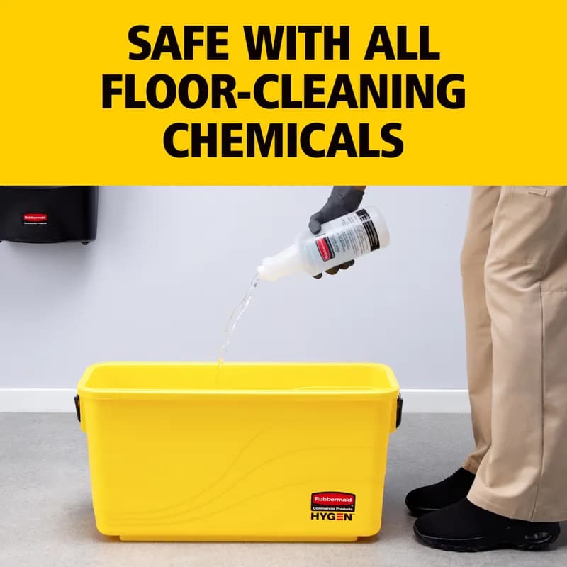 Hygen™ Mop Bucket Resin Yellow Charging Lid 3/Case