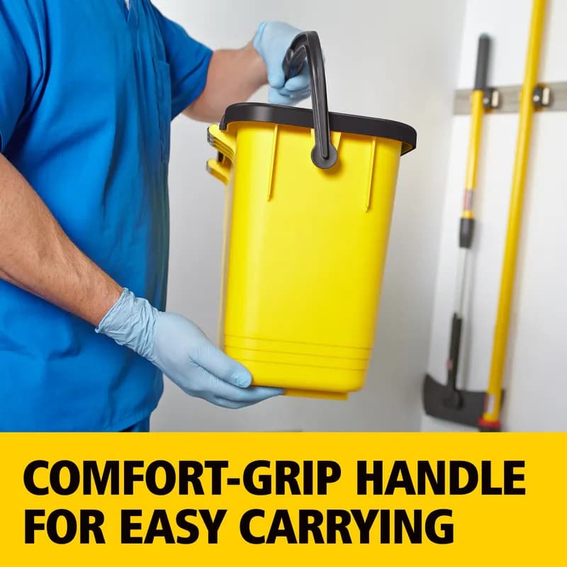 Hygen™ Mop Bucket Resin Yellow Charging Lid 3/Case
