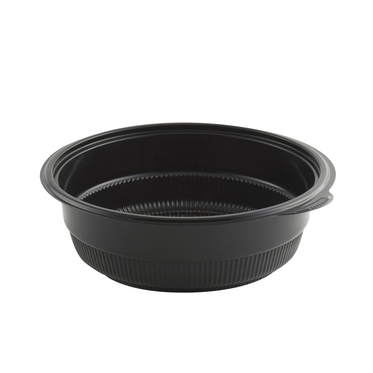 Incredi-Bowls® Bowl 48 OZ PP Black Round Microwave Safe 150/Case