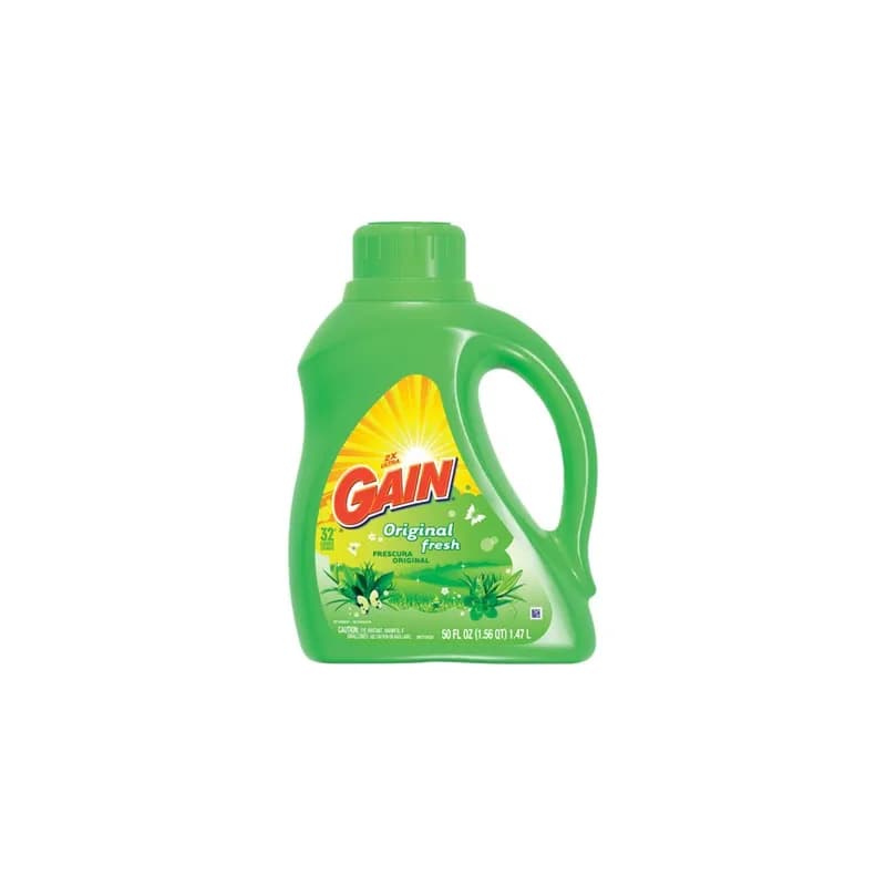 Gain 2X Original Fresh Laundry Detergent 42 FLOZ Liquid Concentrate 6/Case