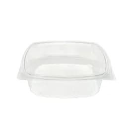 Take-Out Container Hinged 48 OZ 8X16X2.5 IN RPET Clear 200/Case