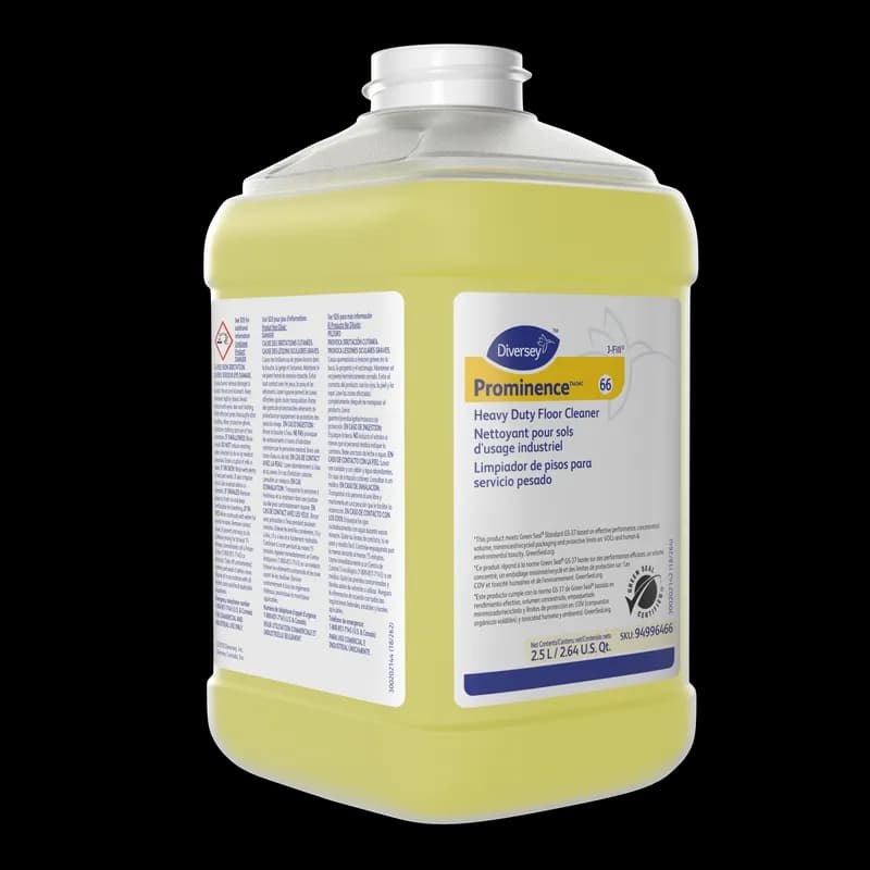 Prominence™ Citrus Scent Floor Cleaner 2.5 L Heavy Duty Daily Multi Surface Neutral Liquid Concentrate 2/Case