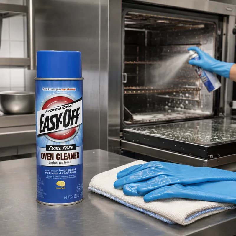 Easy-Off® Lemon Oven & Grill Cleaner 24 FLOZ Aerosol 6/Case