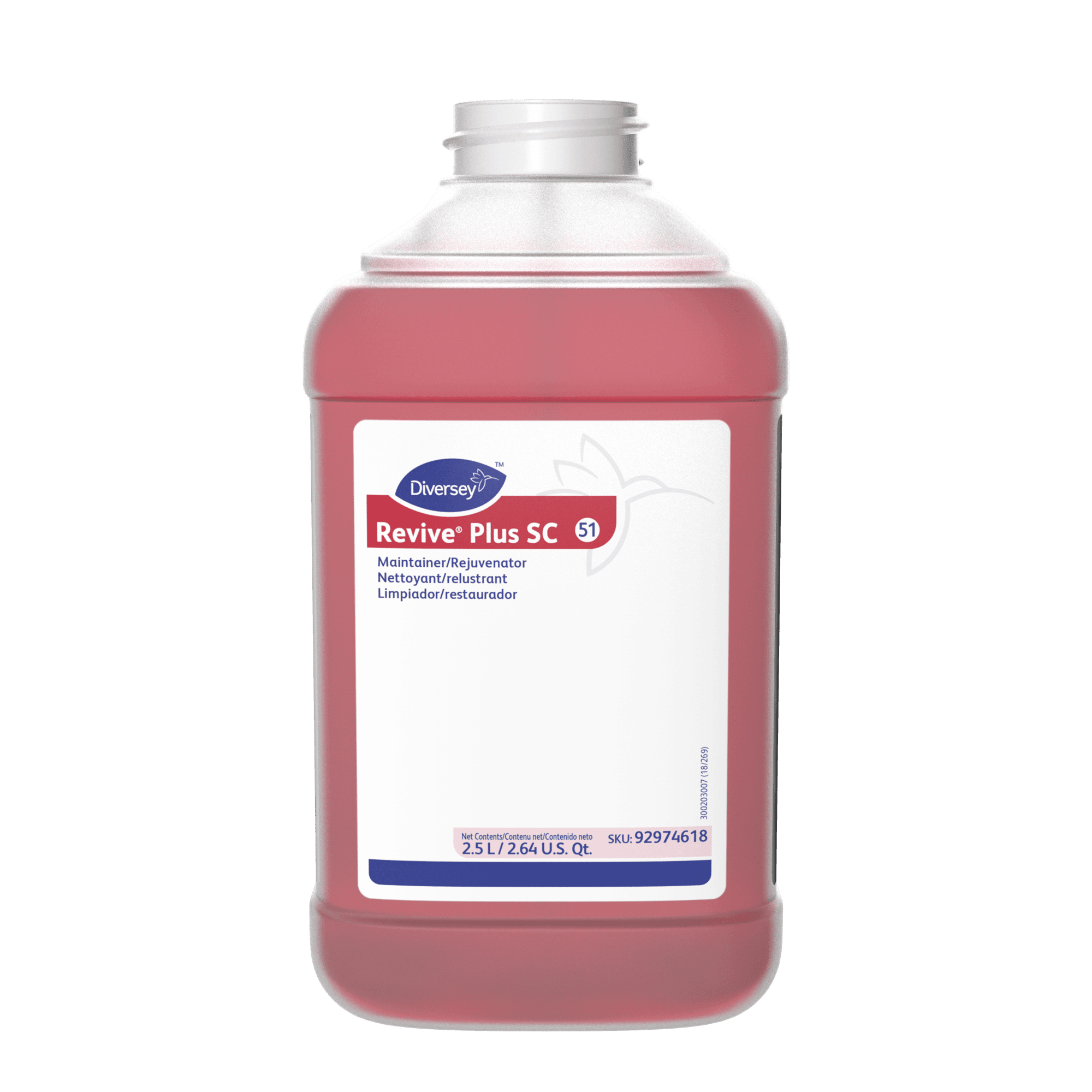 Revive® Plus SC Citrus Scent Floor Maintainer 2.5 L Daily Burnishing Liquid Concentrate For J-Fill® 2/Case