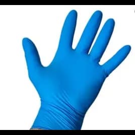 Victoria Bay Examination Gloves Large (LG) Blue 3MIL Nitrile Disposable Powder-Free 1000/Case