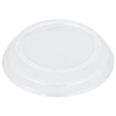 Lid Dome 3.75X1.25 IN PET Clear Round For 6 OZ Container 1000/Case
