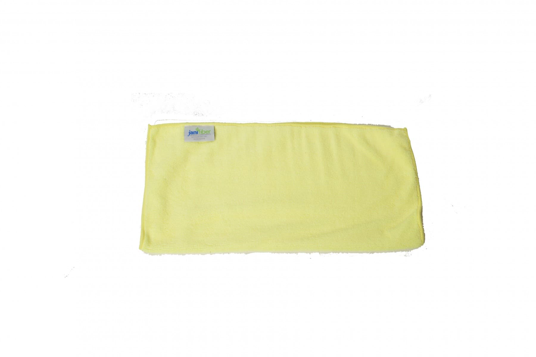 JaniFiber Cleaning Cloth 16X16 IN Standard Microfiber Yellow 24/Box