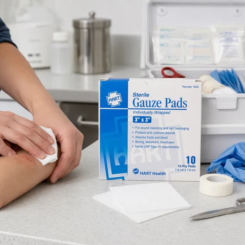 Gauze Pad 3X3 IN 10/Box
