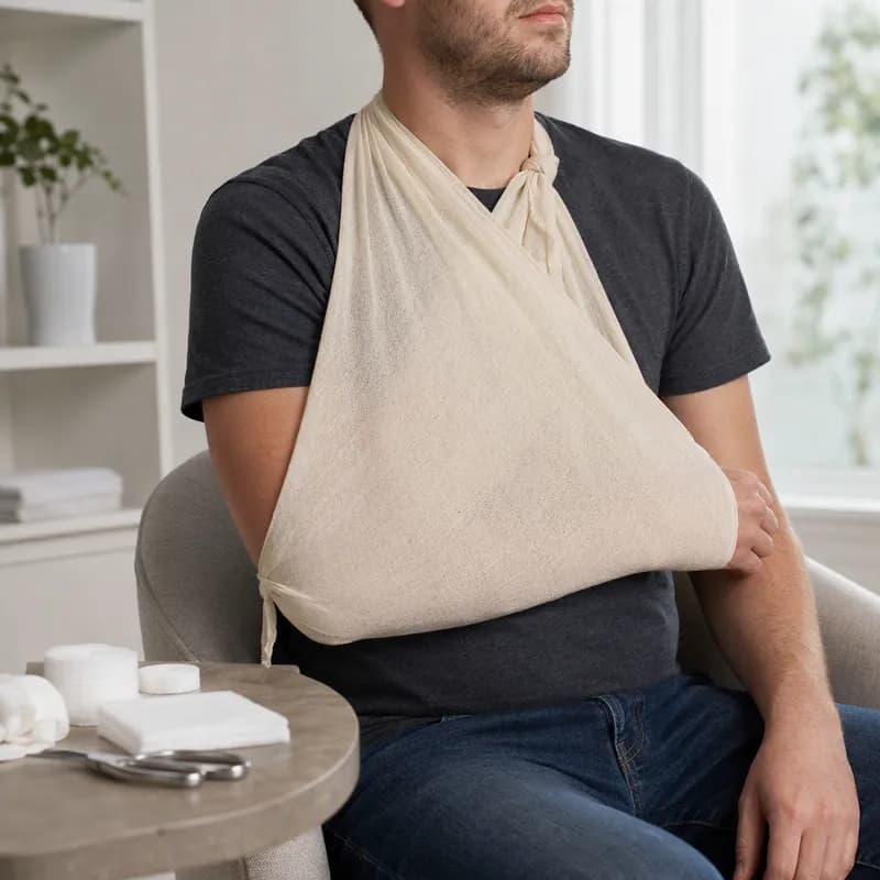 Triangular Bandage & Sling 56X40X40 IN 1/Each