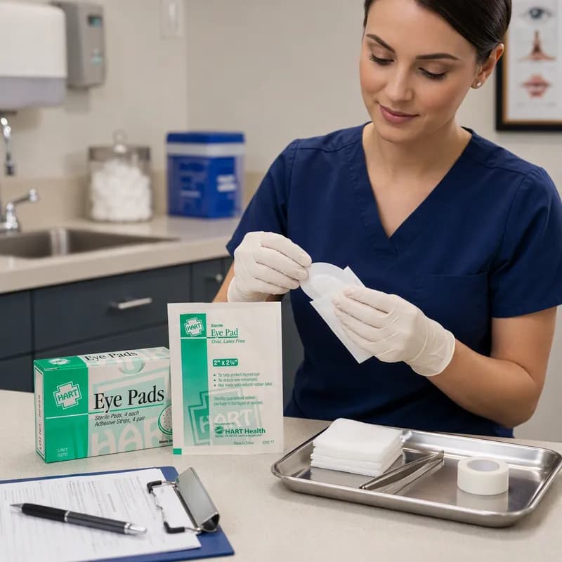Eye Pads Unitized 4/Box