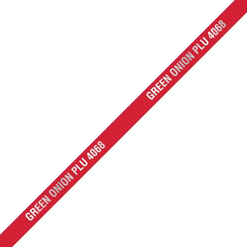 Green Onion Twist Tie 18X0.375 IN Paper Metal 300/Pack