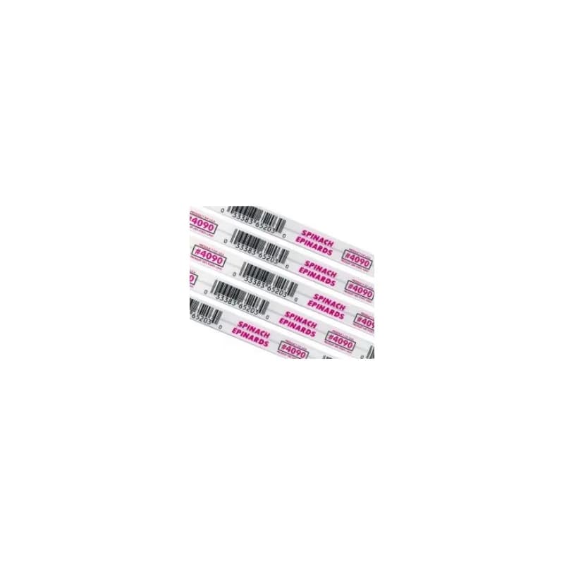 Spinach Twist Tie 18X0.375 IN Foil-Lined Paper Metal 300/Pack