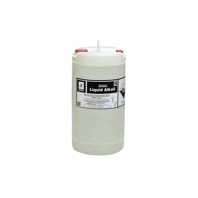 Clothesline Fresh® Liquid Alkali 16 Mild Scent Laundry Builder 15 GAL Alkaline Concentrate 1/Drum