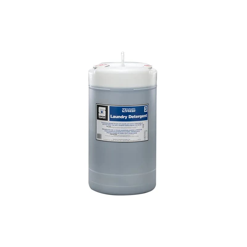 Clothesline Fresh® Laundry Detergent 3 Pleasant Scent Laundry Detergent 15 GAL Neutral Liquid 1/Drum