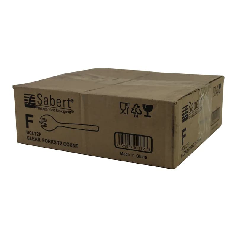 Serving Fork 10 IN PS Clear 72/Case