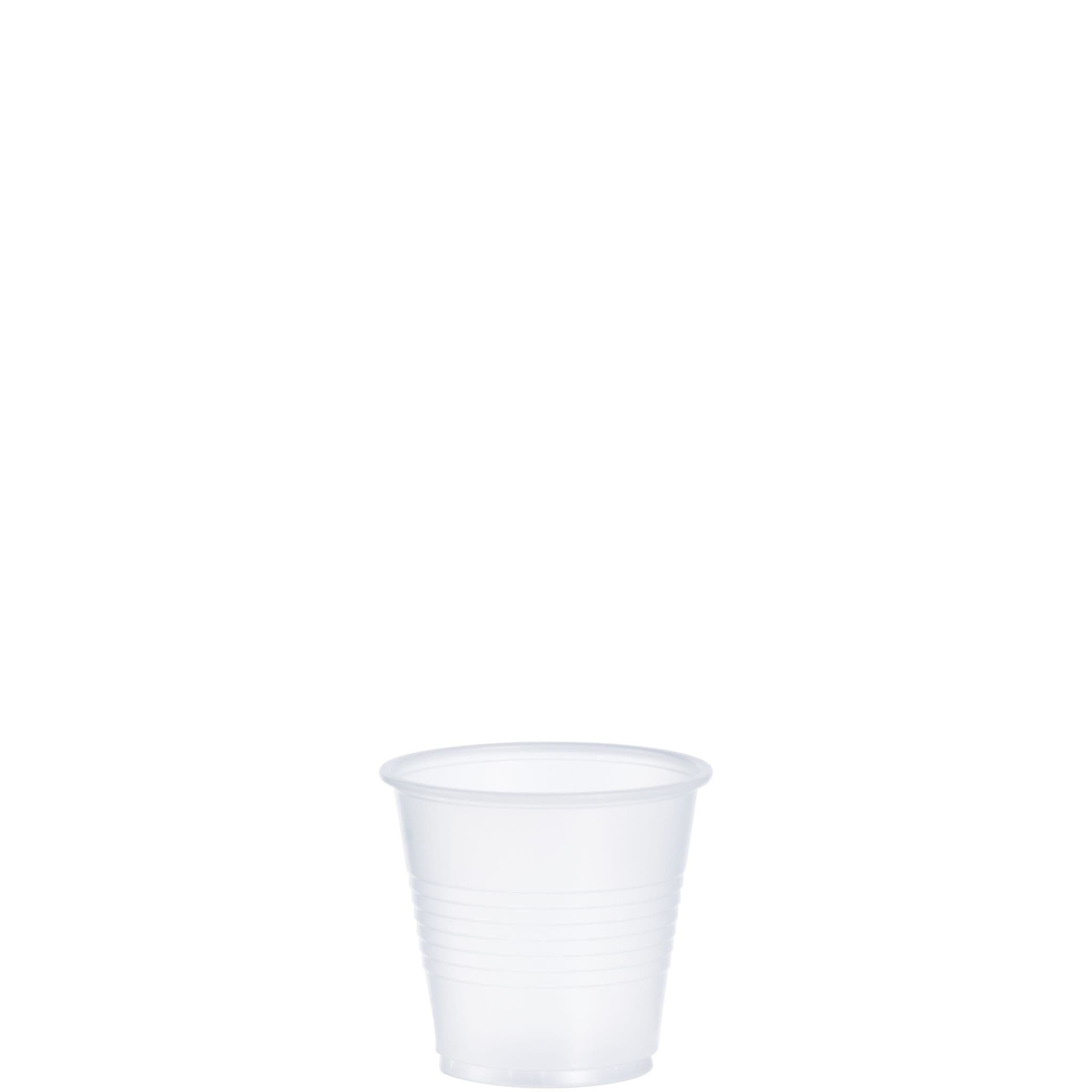Dart® Conex® Galaxy® Cold Cup 3.5 OZ HIPS Translucent 100 Count/Pack 25 Packs/Case 2500 Count/Case