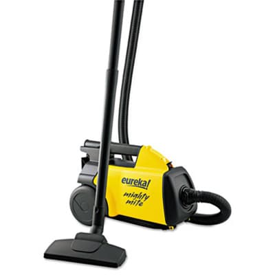 Eureka® Mighty Mite Canister Vacuum 2.5 L 11IN Yellow 10 amp With 11FT Cord Quick Release Handle Multi-Surface 1/Each