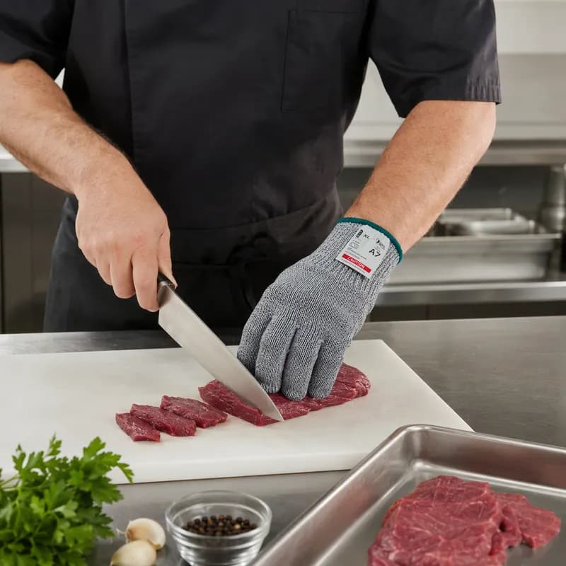 Gloves XL Medium Weight Cut Resistant Stainless Steel Fiber 1/Each