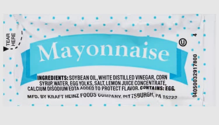 Mayonnaise 9 G 200/Case