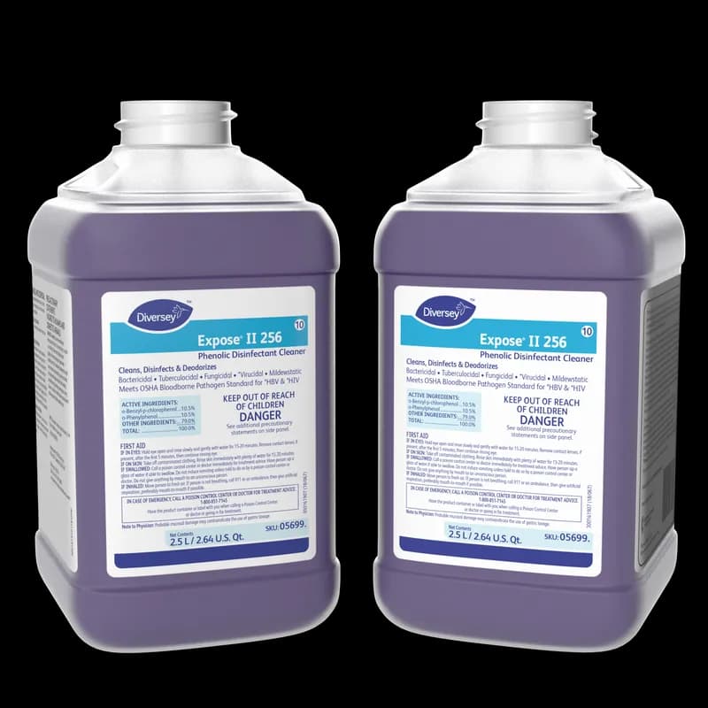 Expose II 256® Citrus Scent Disinfectant Cleaner 2.5 L Multi Surface Liquid Concentrate Phenolic For J-Fill 2/Case