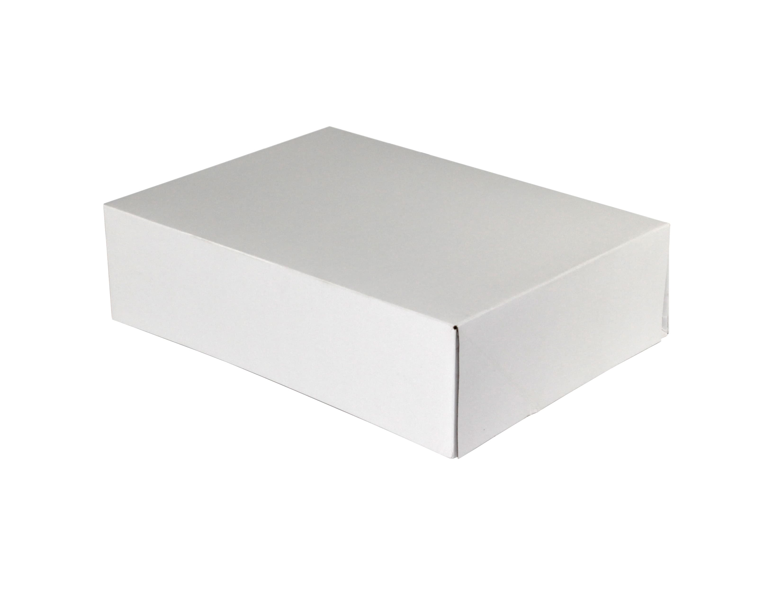 #10 Deli Take-Out Box 12.5X9.375X3.5 IN Paperboard White 6-Corner Beers 1-Piece 100/Bundle