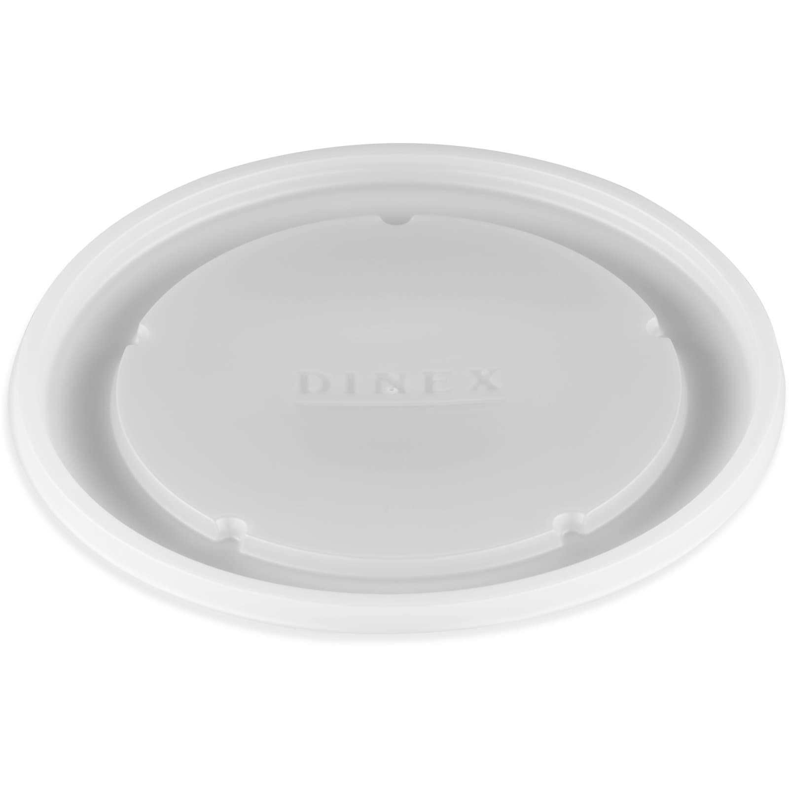 Dinex® Lid 9 IN PS Translucent For 12 OZ Bowl 1/Case