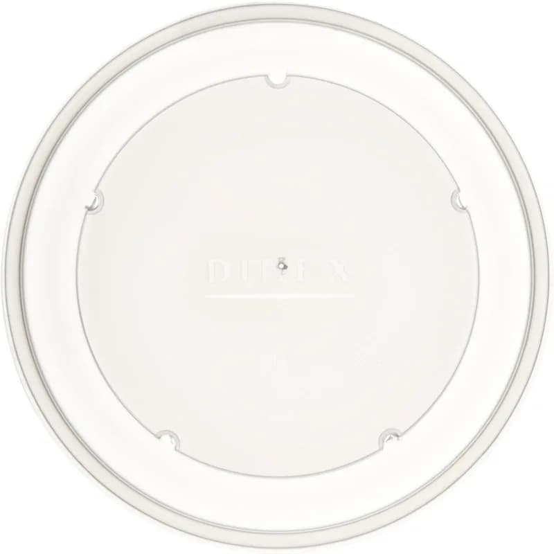 Dinex® Lid 9 IN PS Translucent For 12 OZ Bowl 1/Case